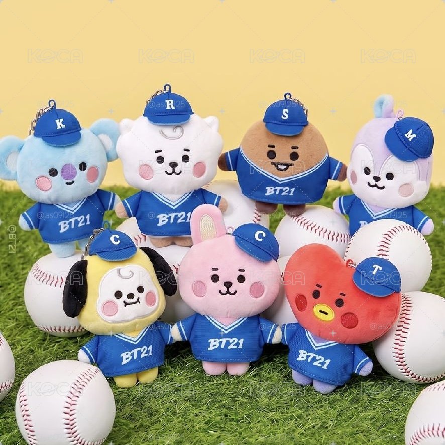 BT21 棒球裝吊娃