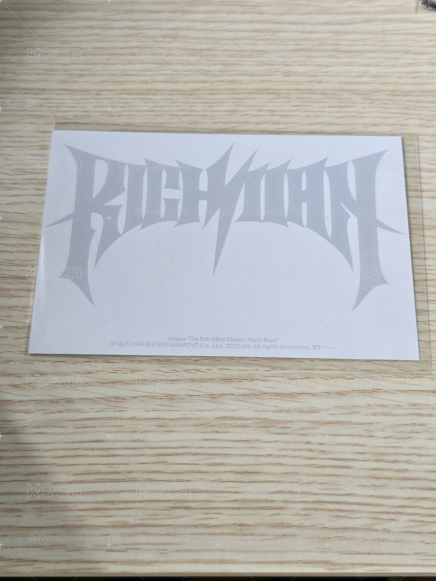 吉rich man親簽