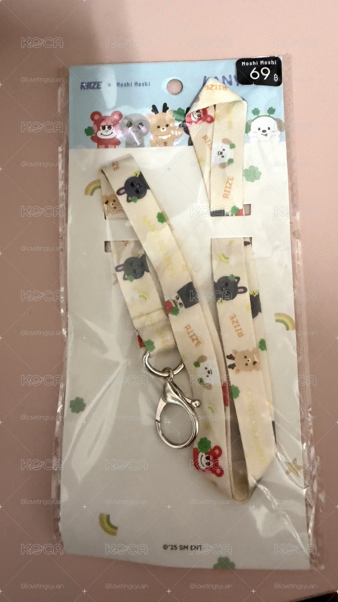 Riize X Moshi 手機掛繩背帶