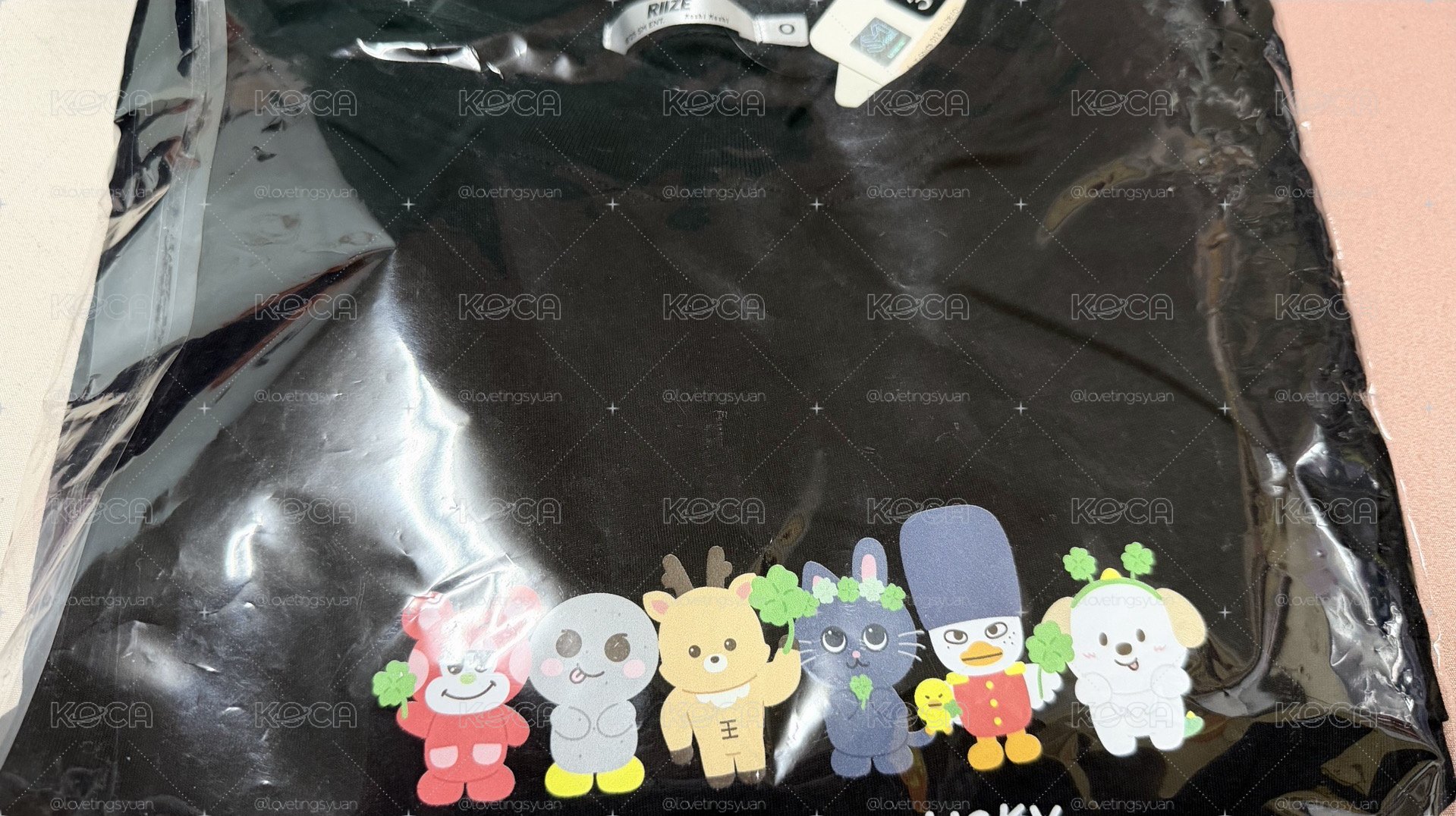Riize X Moshi 黑T