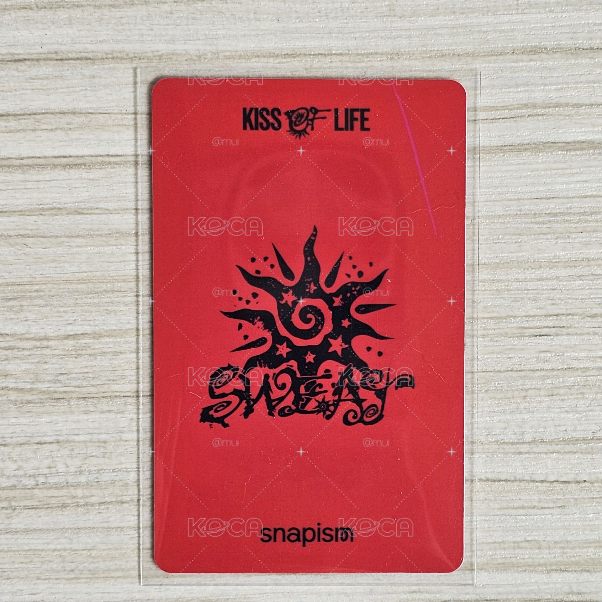 Kiss of life 隨機卡 HANEUL *圖二有卡背印刷痕跡自行看