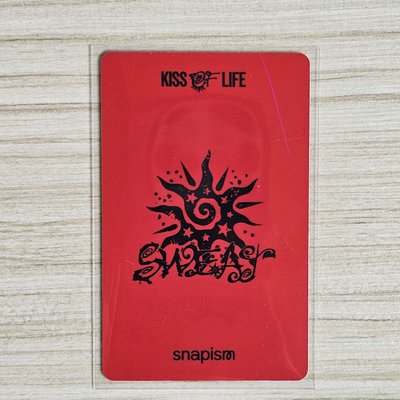Kiss of life 隨機卡 HANEUL *圖二有卡背印刷痕跡自行看
