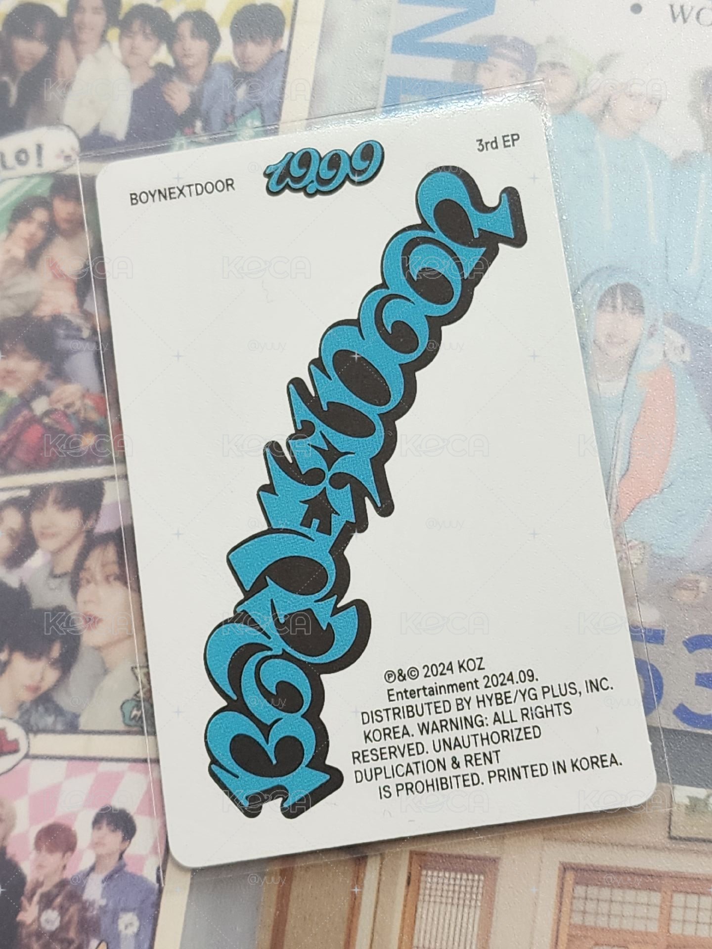 19.99 專輯卡 Dangerous ver.
