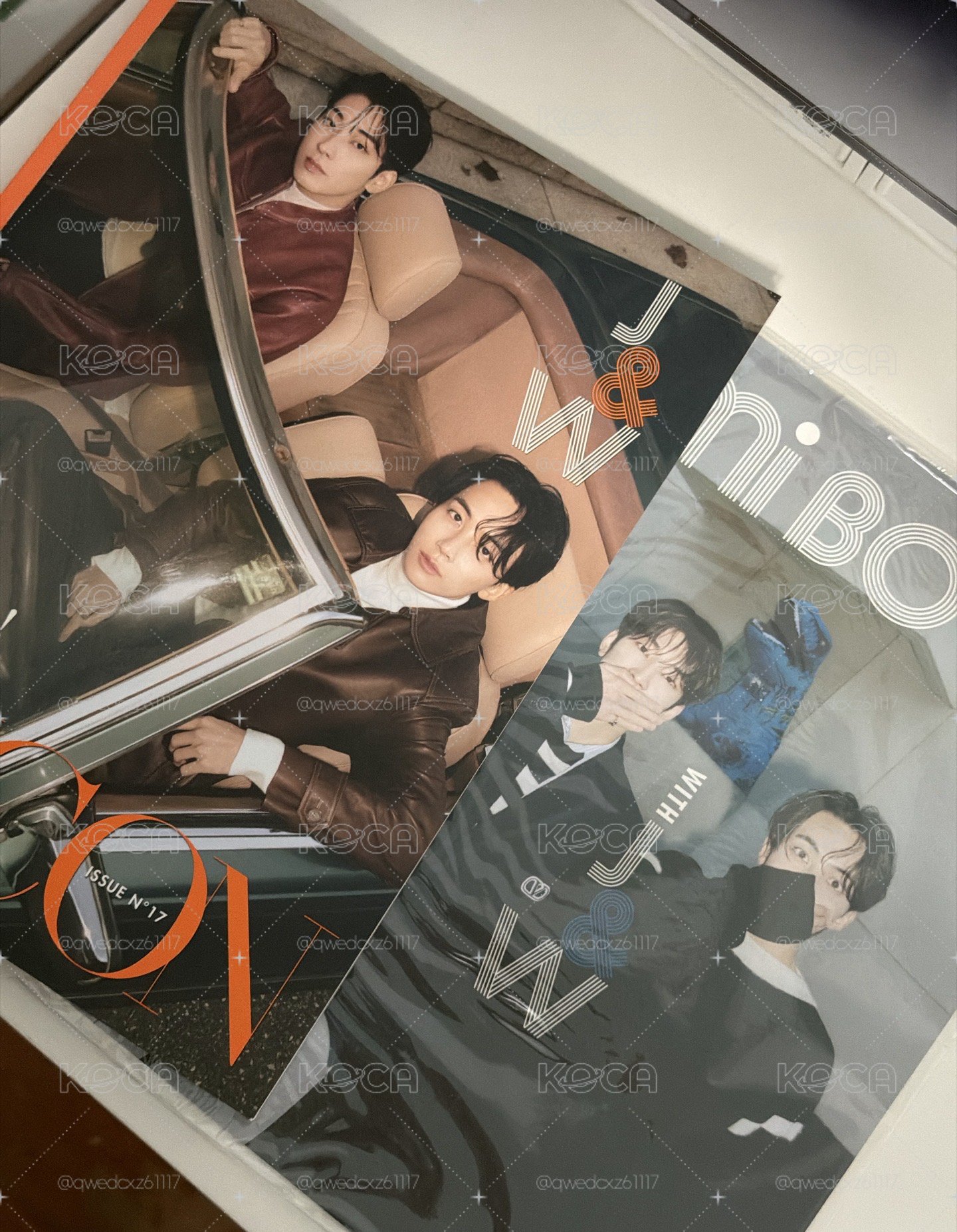 D社 圓漢雙人雜誌及附贈特典