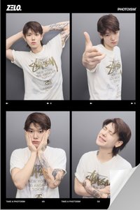 ZELO(젤로) ‘ELA’ Single Album  snapism 貼紙 ELA 人生四格卡 / 拍貼 