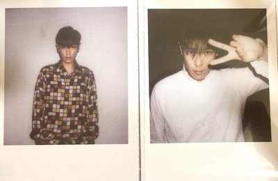 bigbang崔勝鉉年曆拍立得