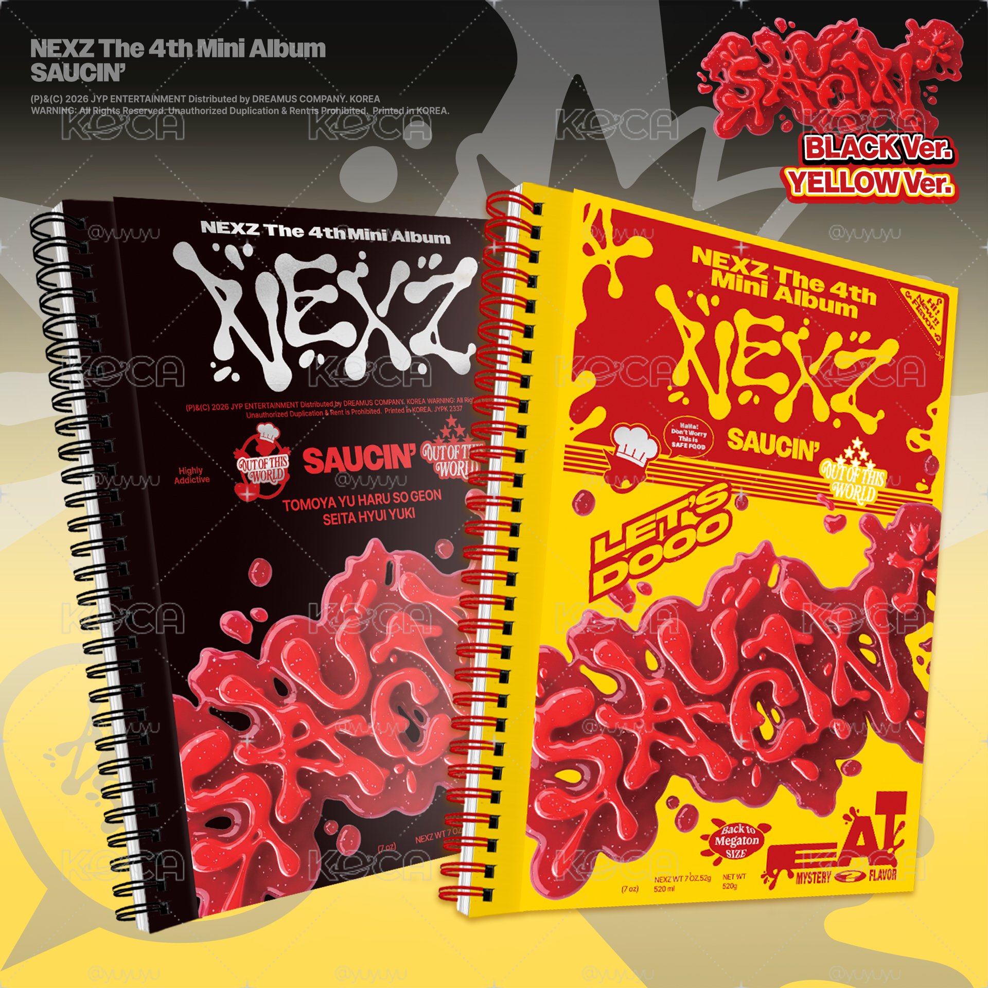 NEXZ SAUCIN’ 全新未拆專