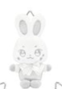ANITEEZ IN Deja Vu 吊娃 SILVER ANITEEZ PLUSH KEYRING