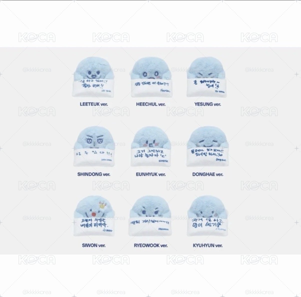 SUPER JUNIOR 螢幕公仔