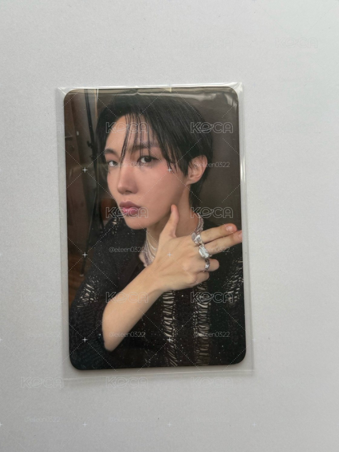 BTS j-hope 鄭號錫And What展覽小卡