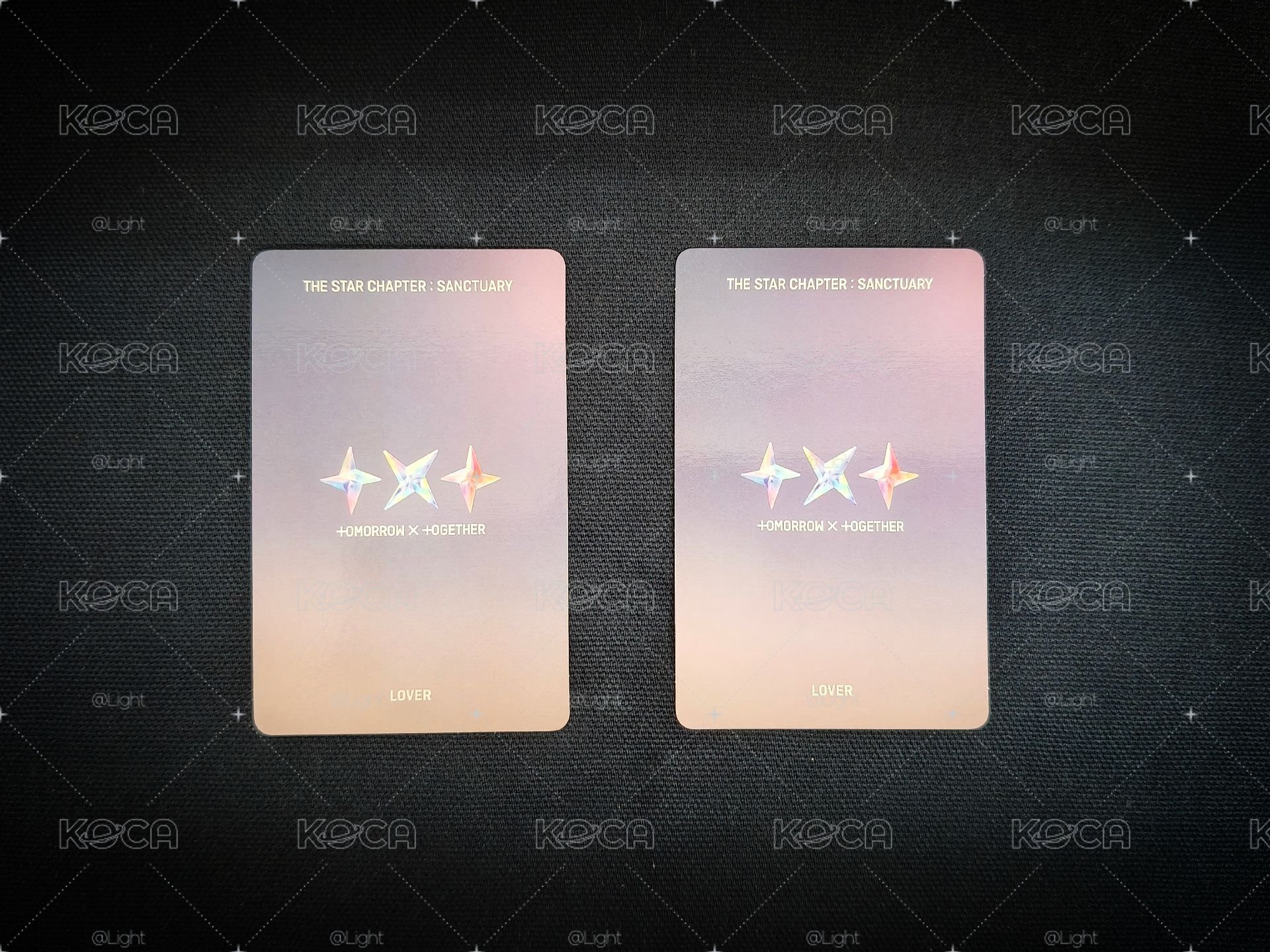 TXT 迷你七輯 Lover版 專輯 小卡 然竣 杋圭 圖上兩張一起售