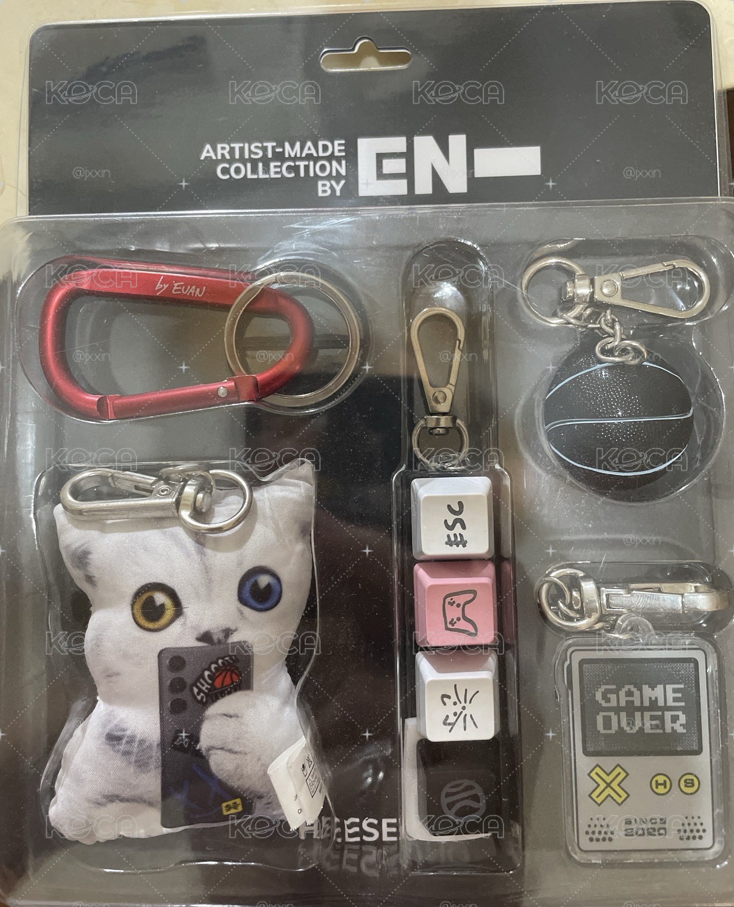 羲成員自製吊飾