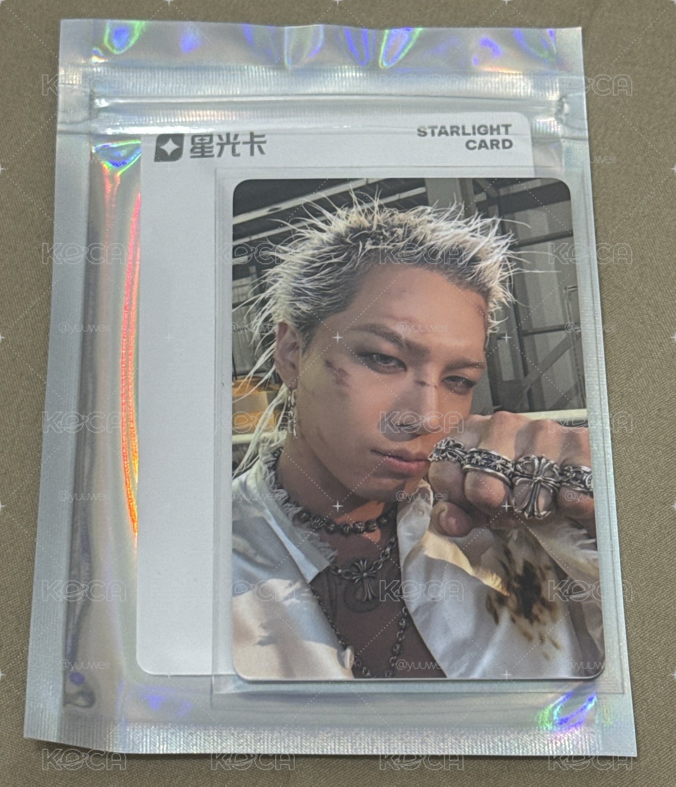 現貨 正規四 QQ音樂 星光卡 三星 TAEYANG