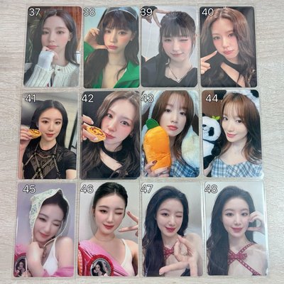 娃 i-dle 樹莓特典 薇娟&舒華 造型連連看