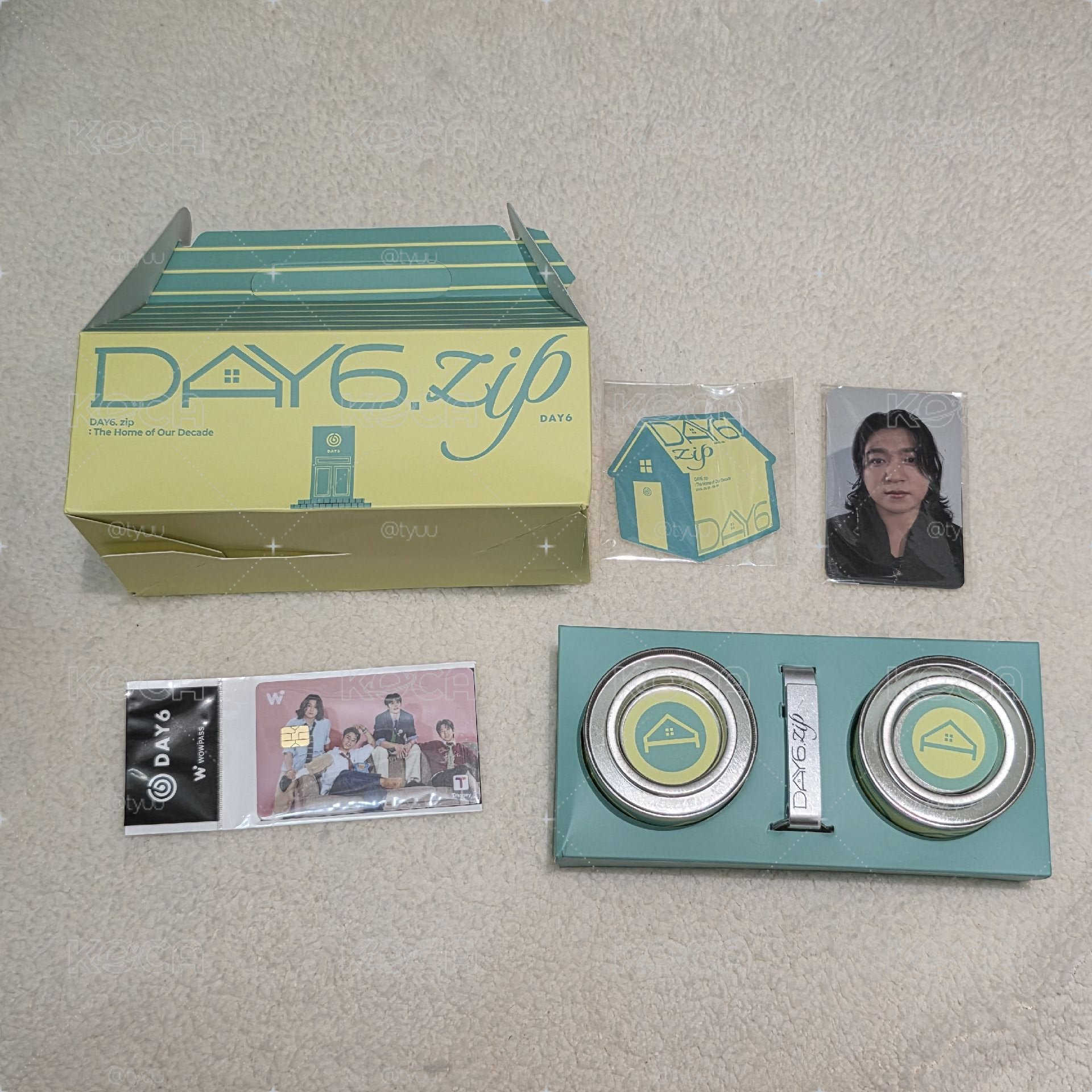 DAY6 WOWPASS + DAY6.ZIP 退場禮