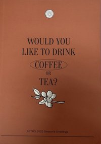 2022 SEASON'S GREETINGS coffee.ver 筆記本 