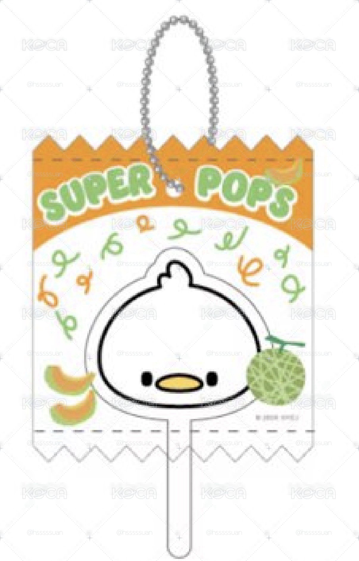 SJ MARKET 日本 鑰匙圈吊飾 利特 鴨