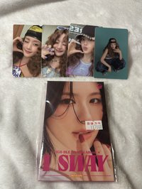 minnie  卡四張+面空專
