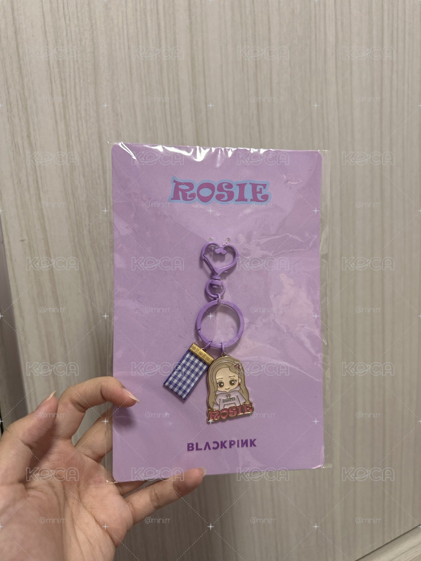 YGBOX 鑰匙圈吊飾 春日 Rosé