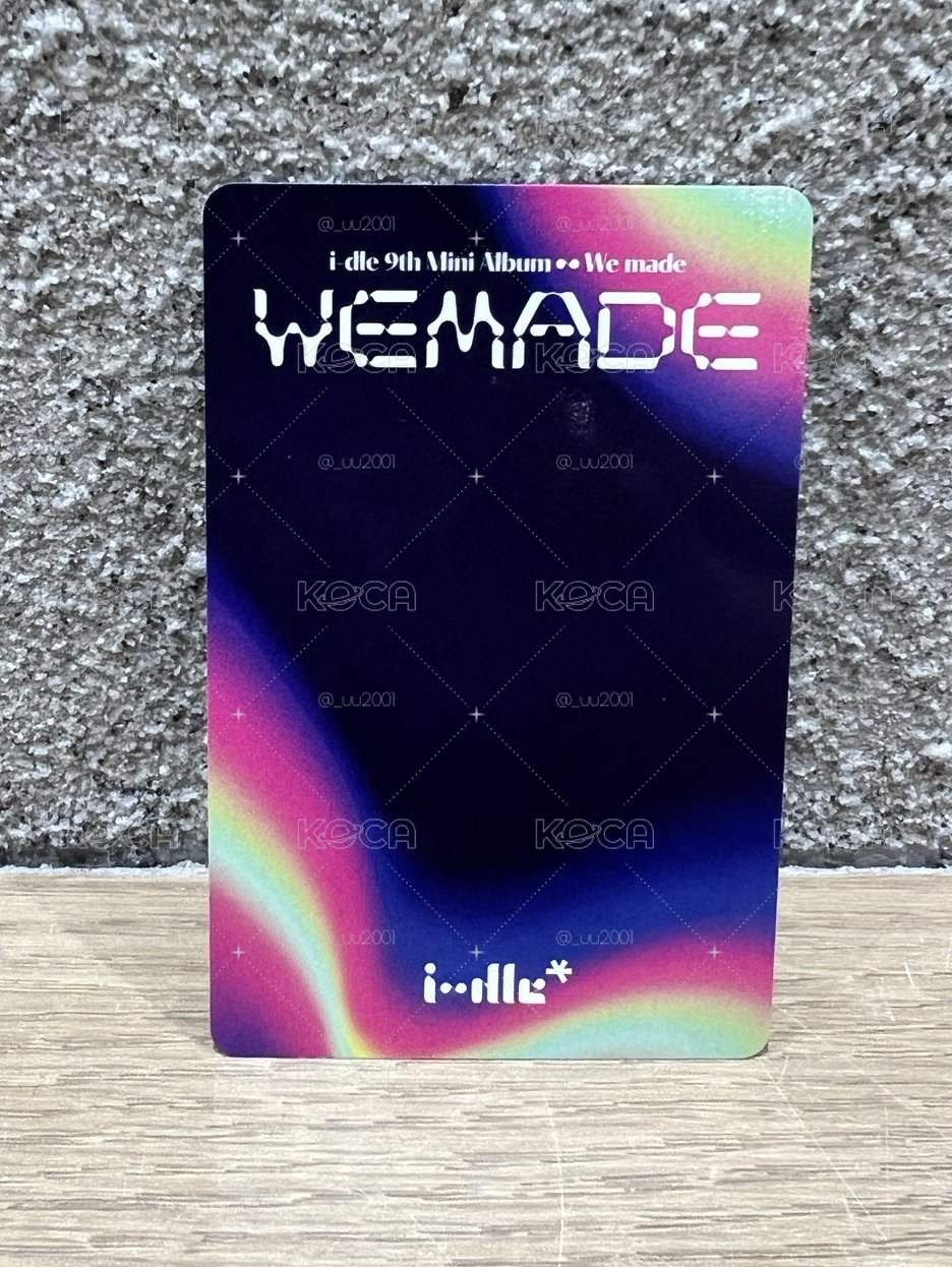 妮&娟 We made 專輯卡