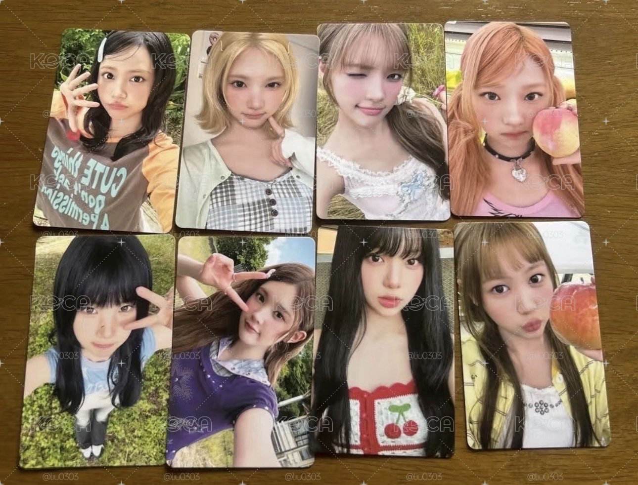 在日現貨 h2h塔店特典卡 Jiwoo Stella Ian