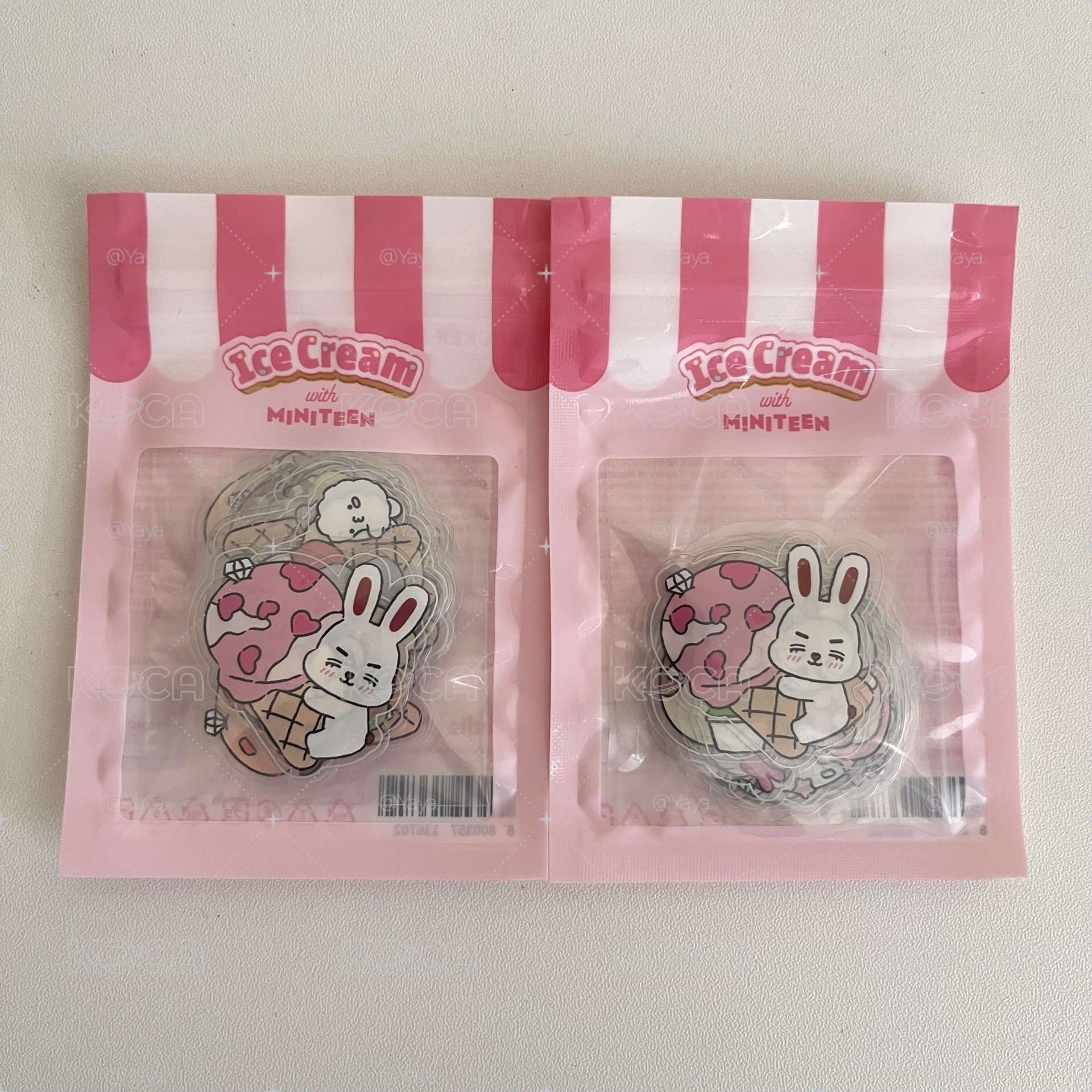 夏日Miniteen 冰淇淋貼紙