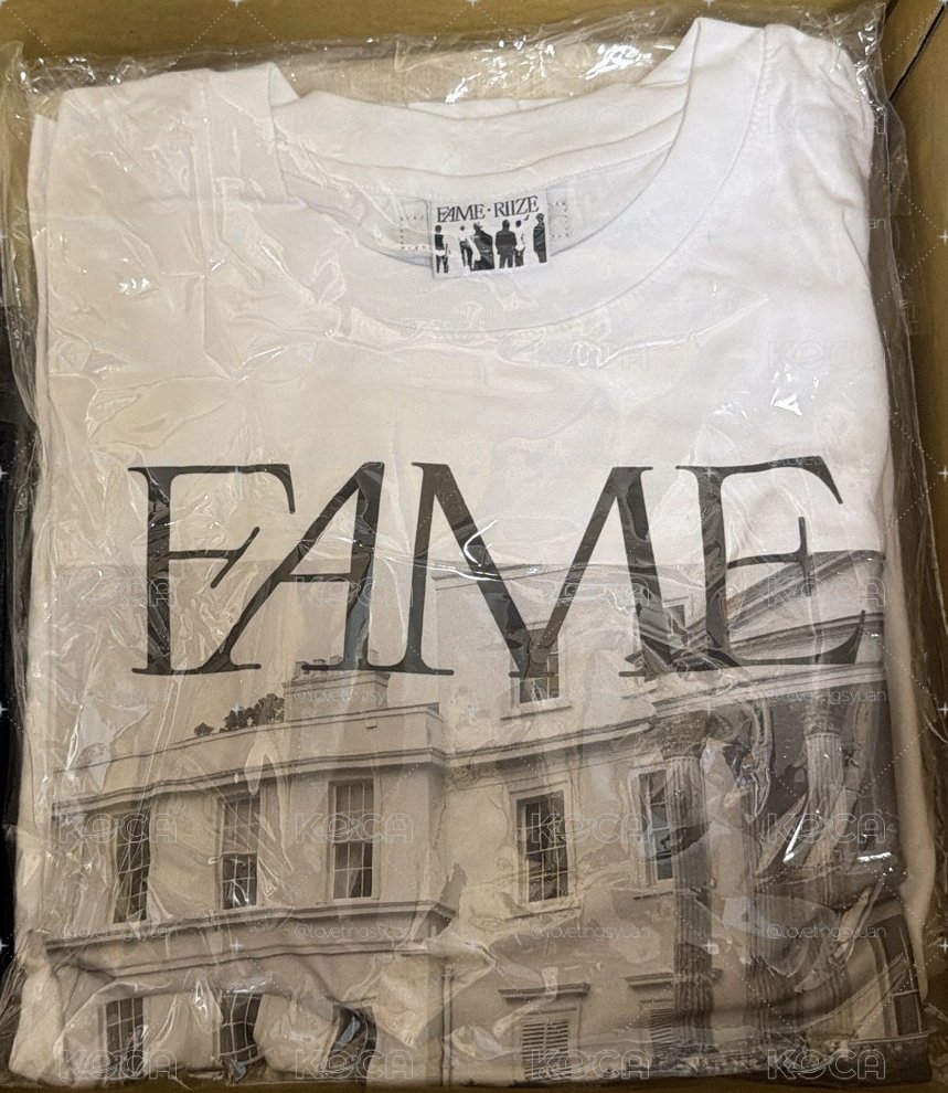 Riize Fame展會 白色長袖上衣（無小卡）