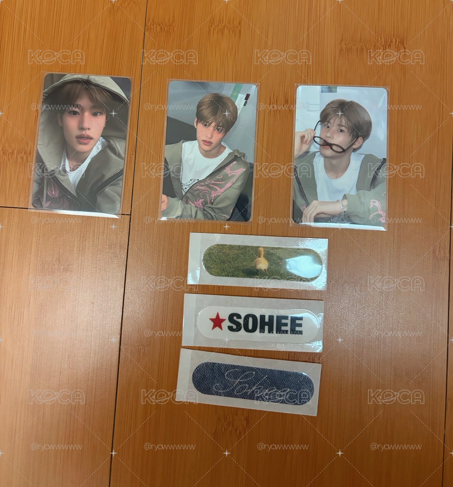 Sohee 年曆隨機卡➕ok繃