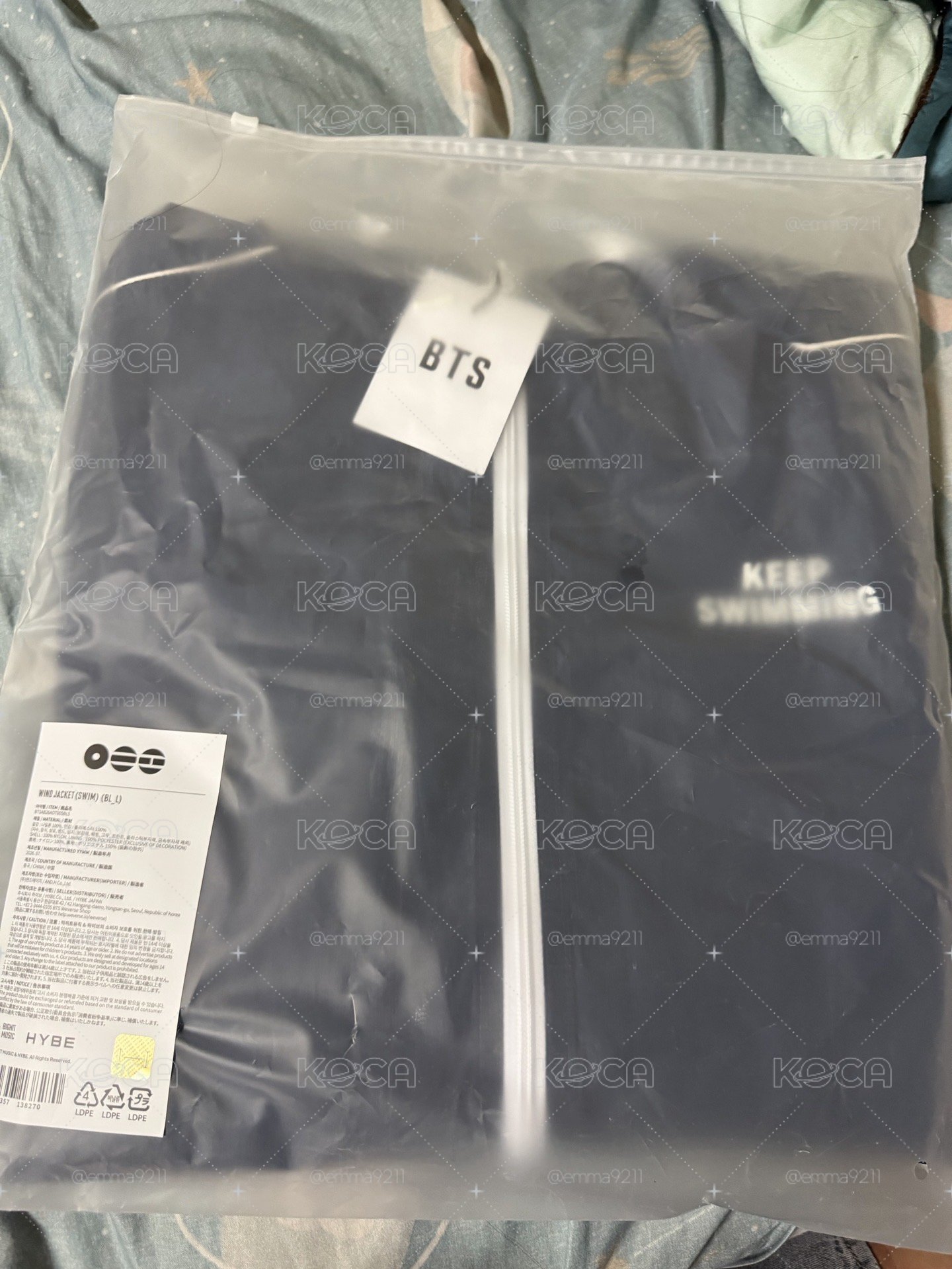 BTS Swim 外套L