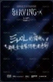 亞巡 <Serving-X> 台北 入場卡 / 場限卡 中文卡背 背面