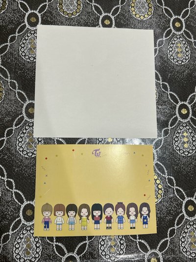 TWICE TV6 明信片+貼紙