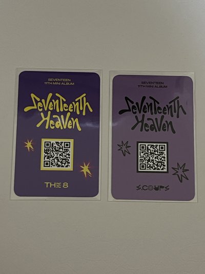 seventeen 音樂之神打歌卡 mini 11