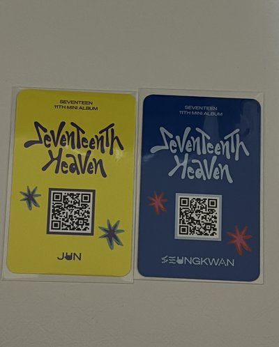 seventeen mini11 音樂之神打歌卡