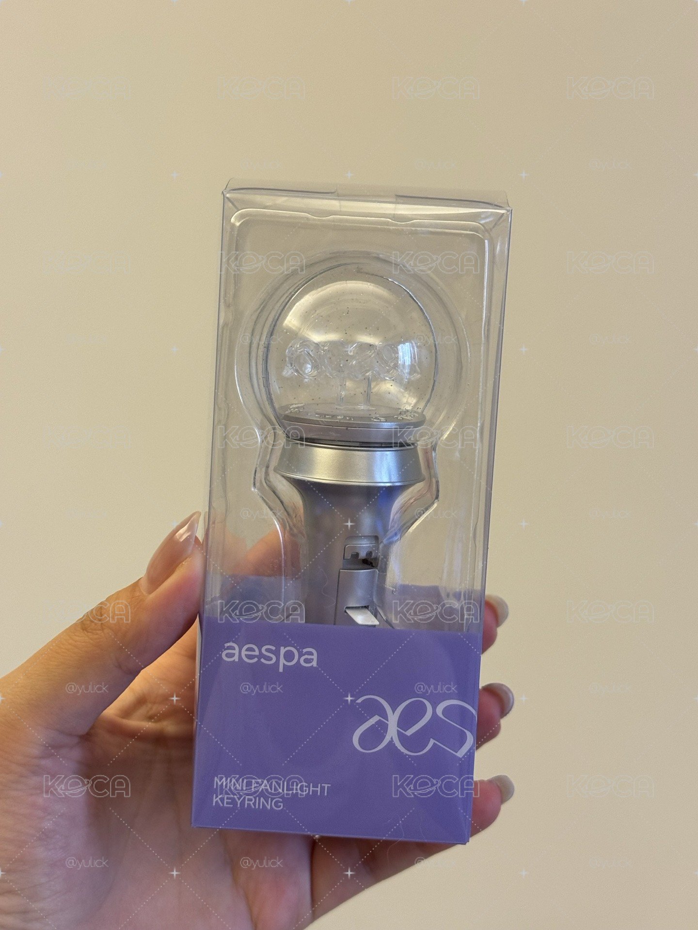 aespa 1.0小手燈吊飾 