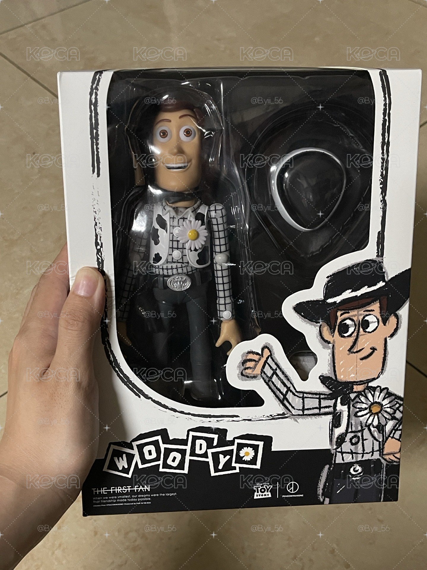 TOYSTORY 玩具總動員 胡迪公仔 韓國快閃
