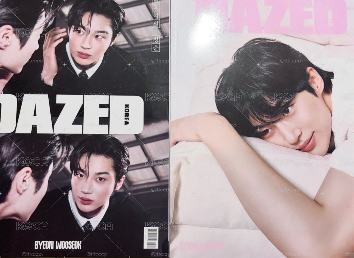 Byeon Woo-seok雜誌