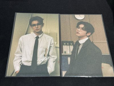 TxT 25年曆明信片+四位帥哥名片