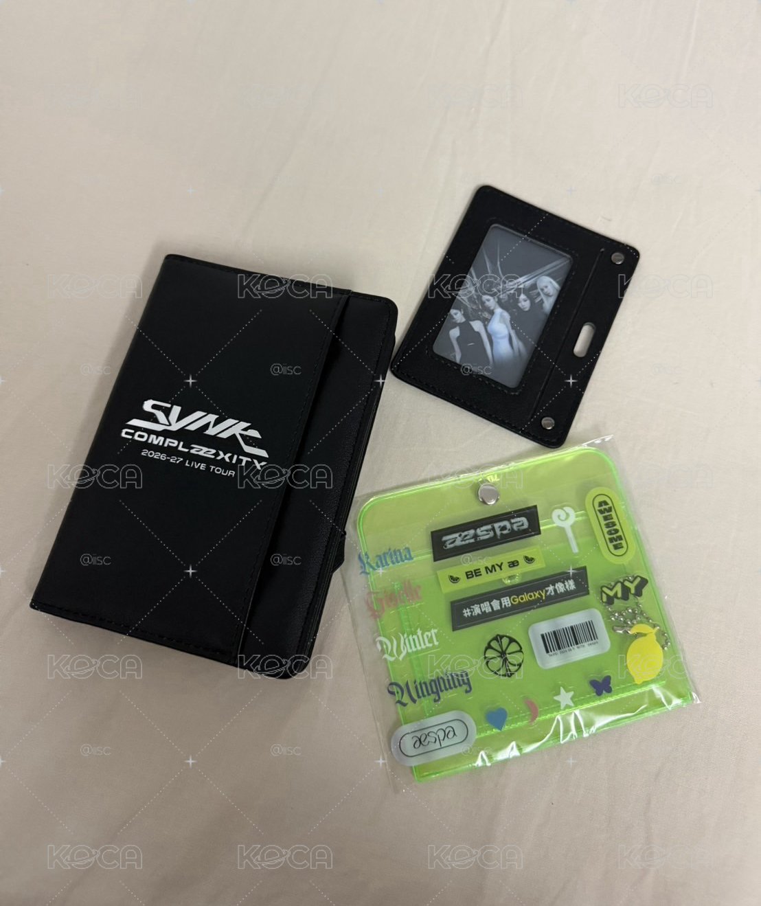 aespa 台北vip 入場禮
