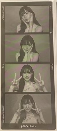Julie’s choice 2.0 人生四格卡 / 拍貼 