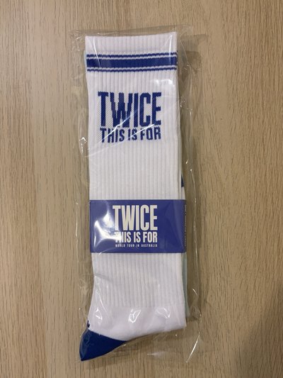 TWICE 六巡 澳洲場 VIP禮 襪子兩雙