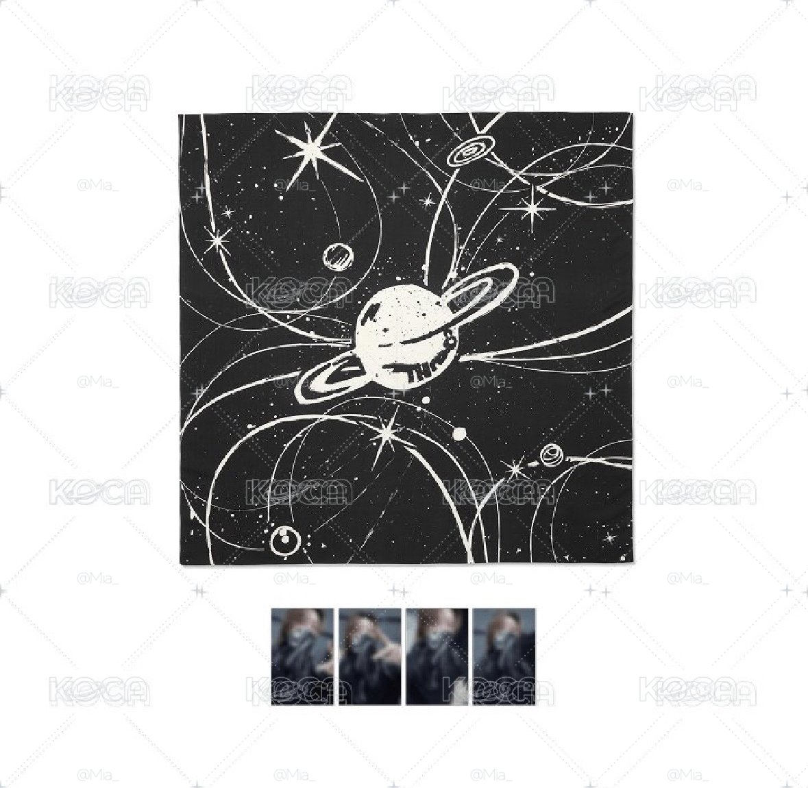 八生日絲巾星球款