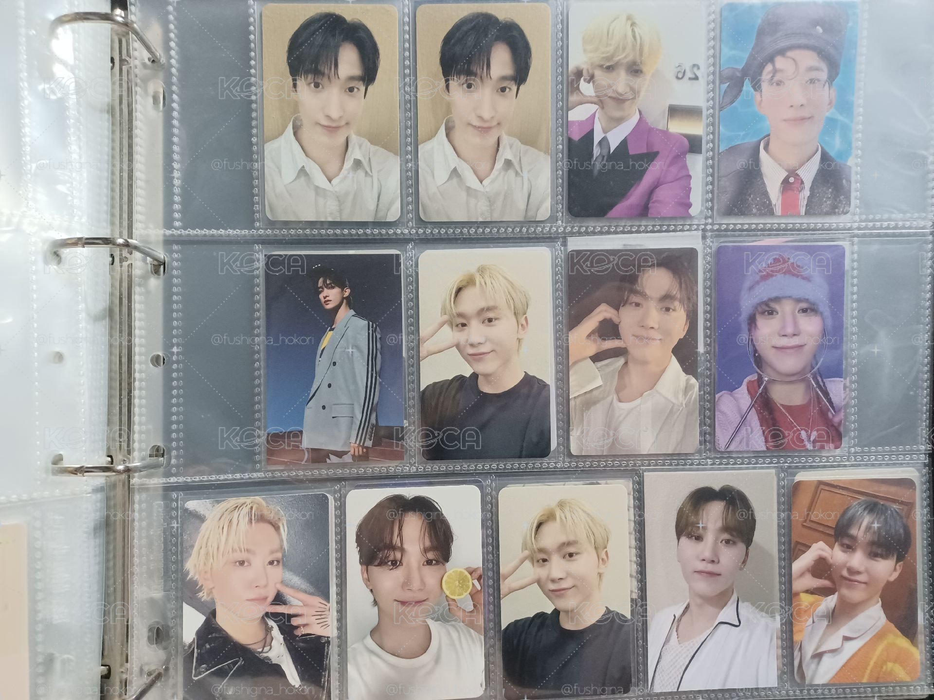 seventeen 小卡出清 福袋 6張 賣場