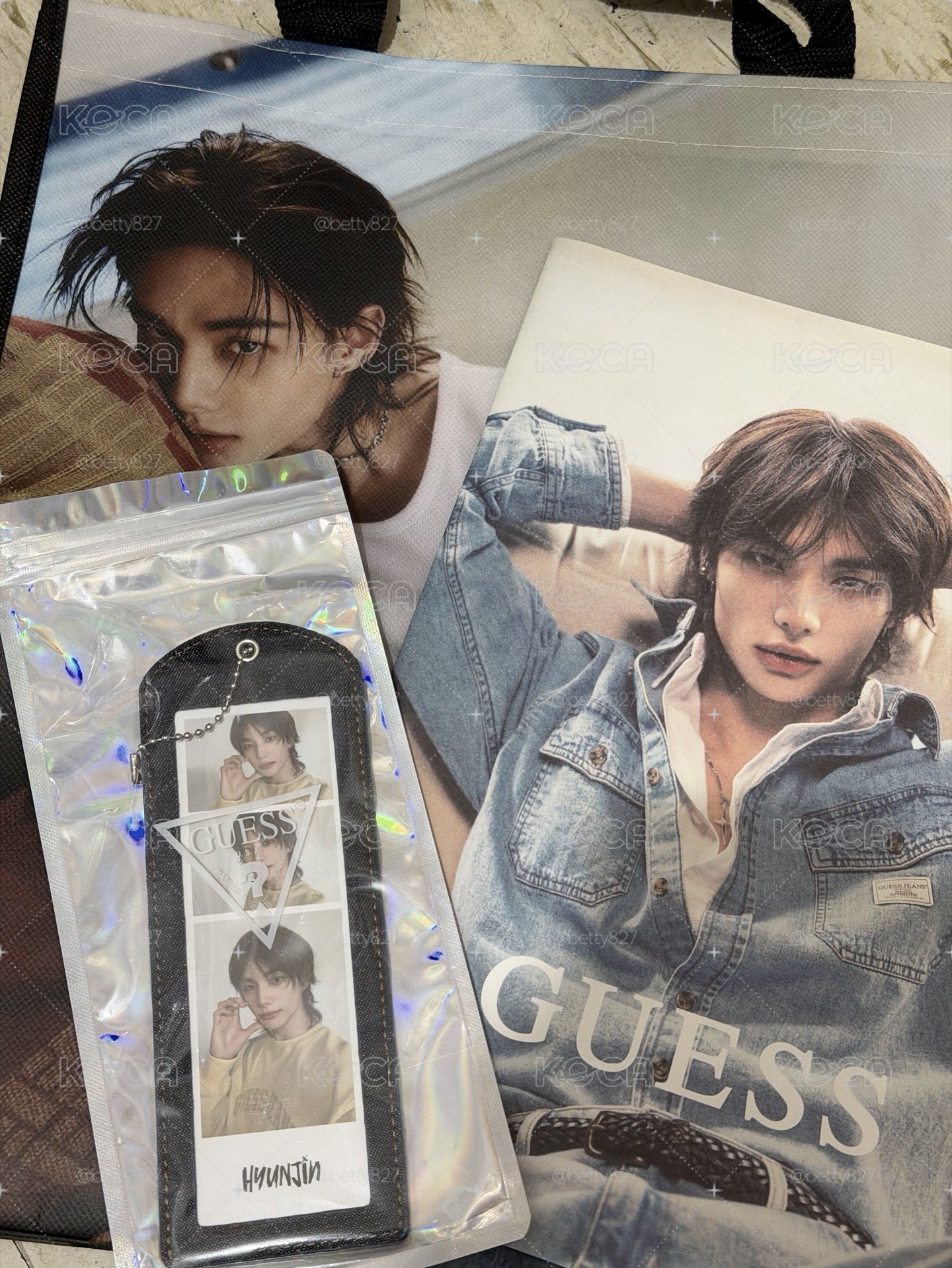 鉉辰guess三件組