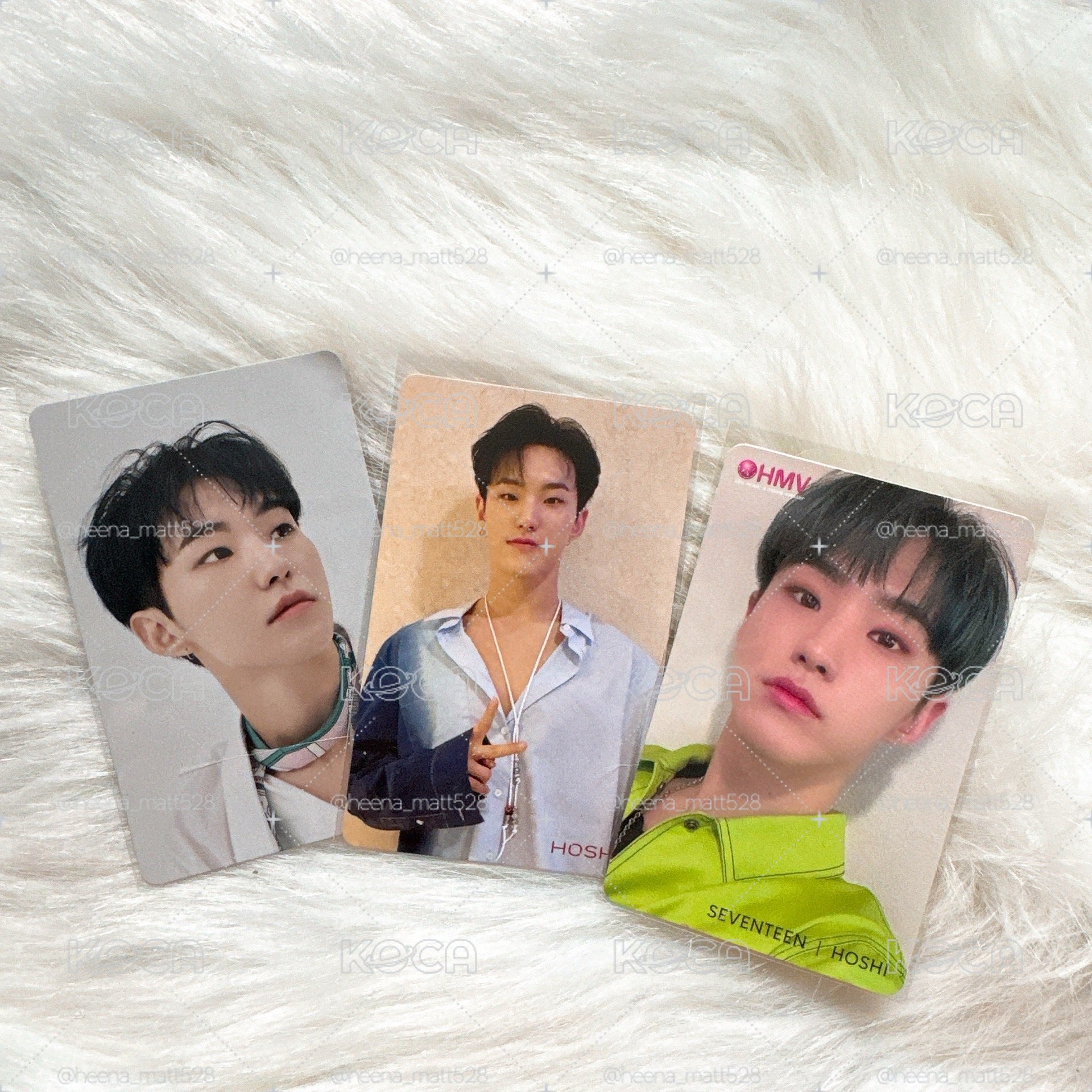 Seventeen Hoshi HMV 特典 三張不拆