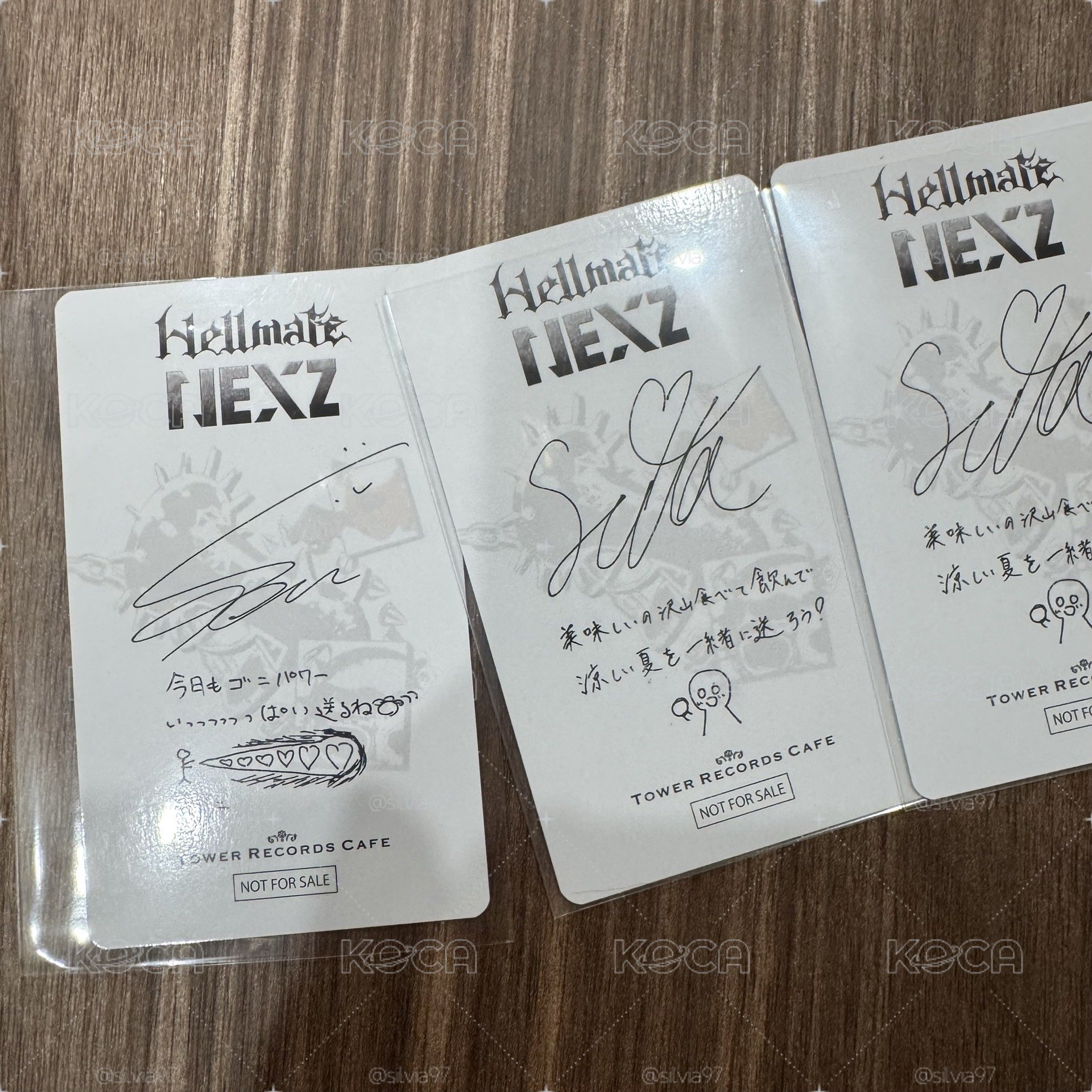 Hellmate 塔店 咖啡廳 後期 特典卡 