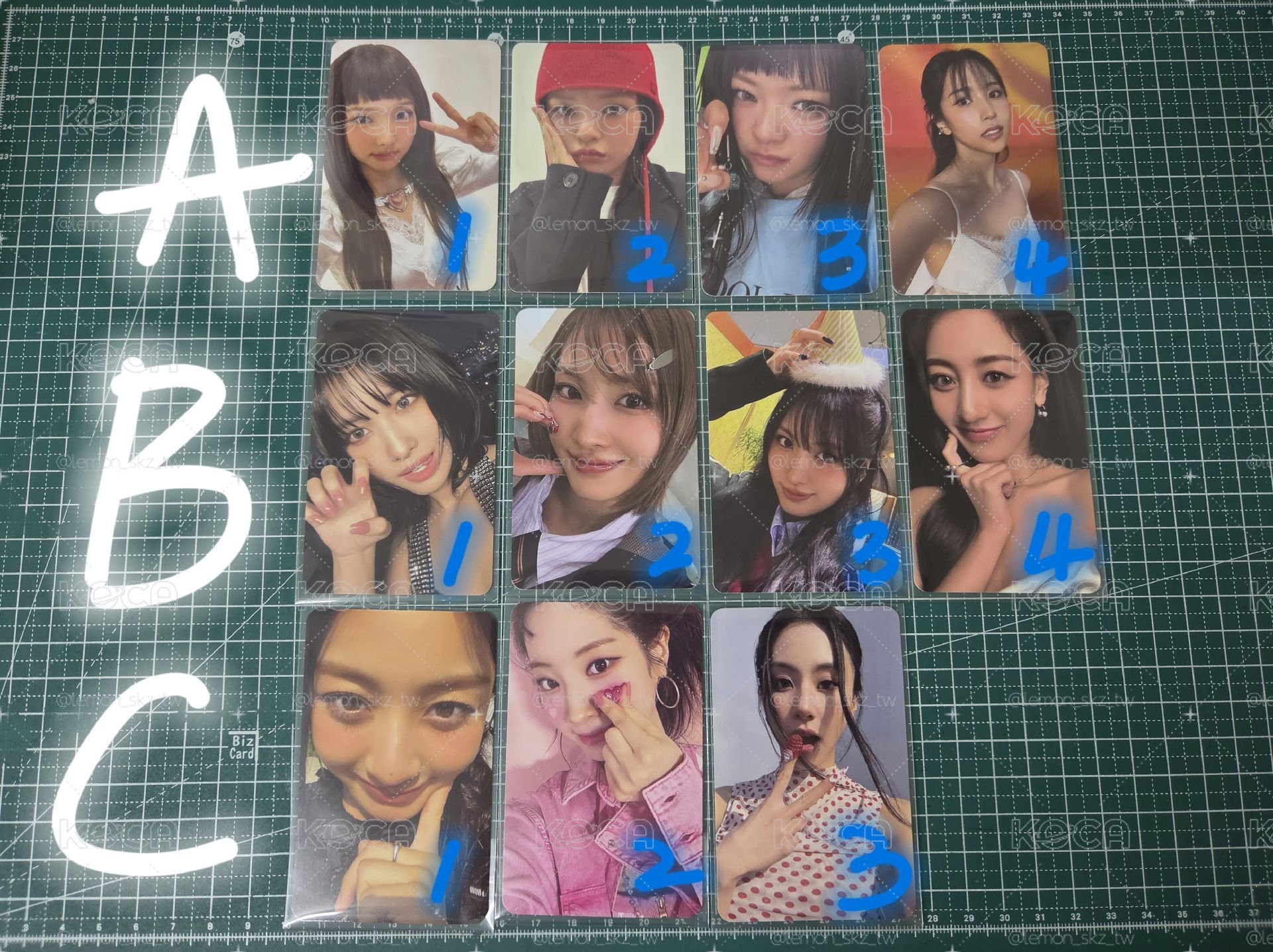 TWICE 專輯卡區