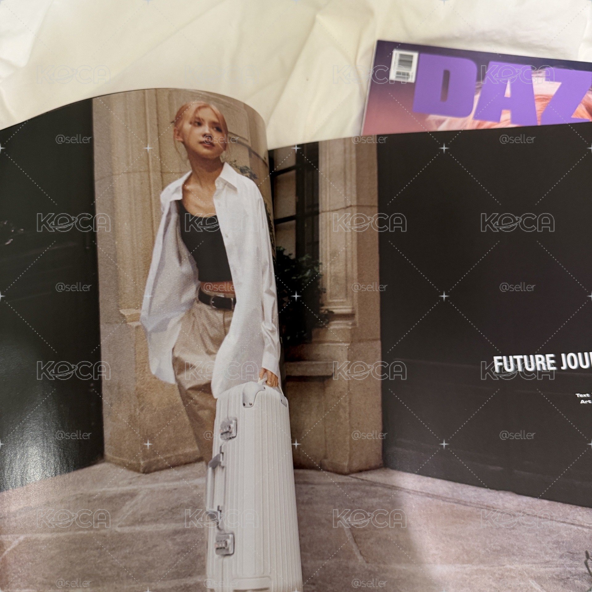 BLACKPINK Rosé Dazed 2024 雜誌 兩本一起販售