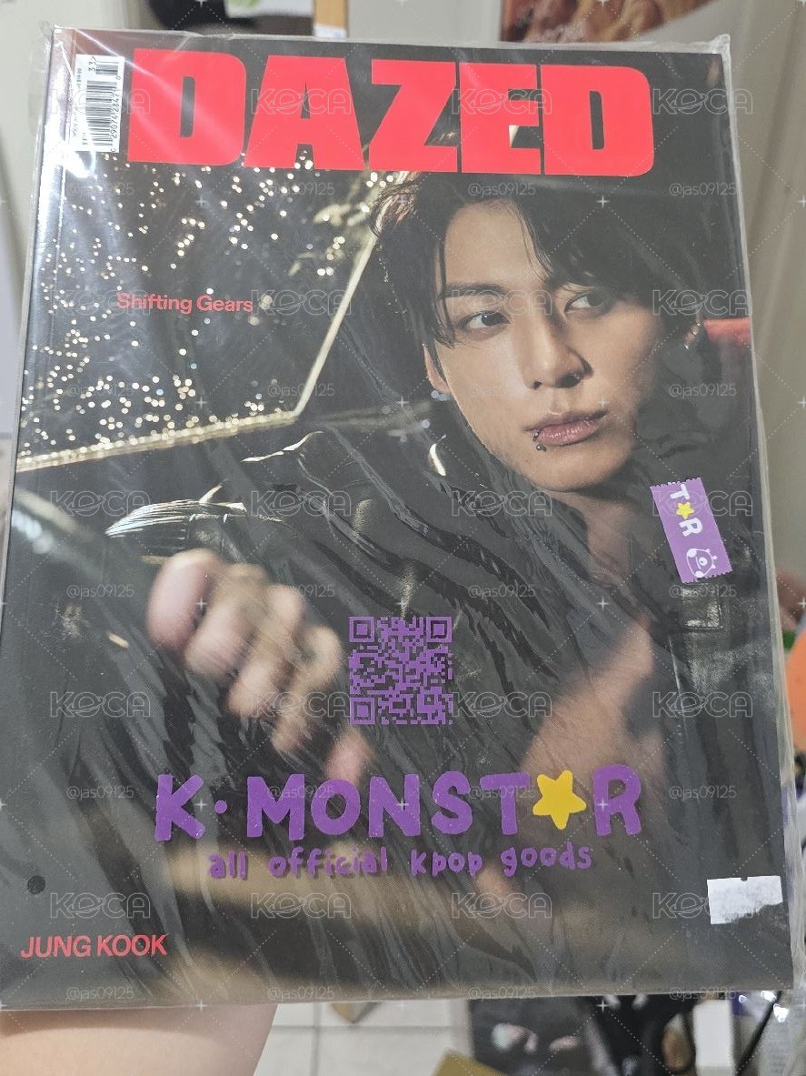 DAZED Jungkook柾國雜誌