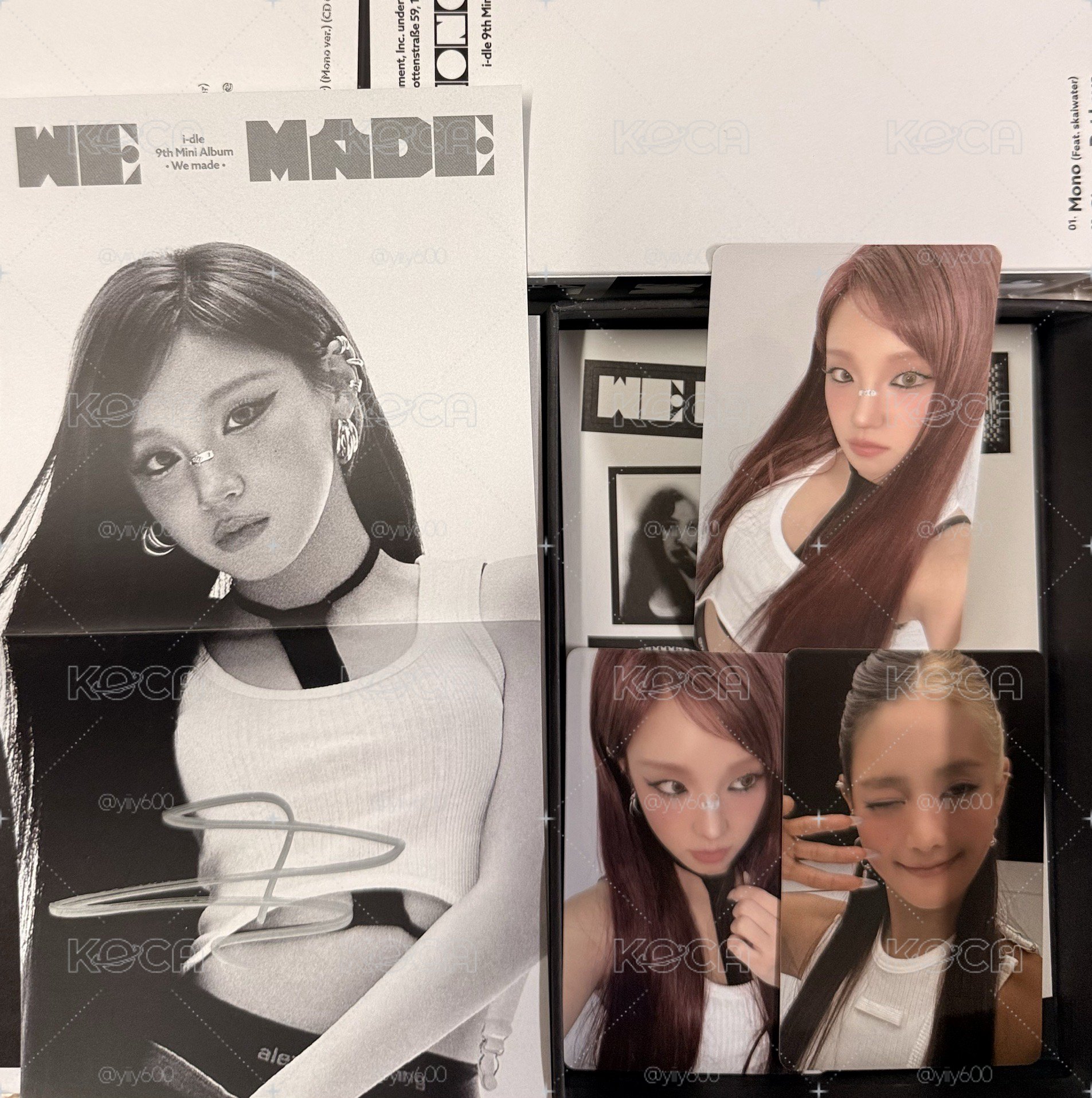 i-dle we made 美版雨琦親簽專 