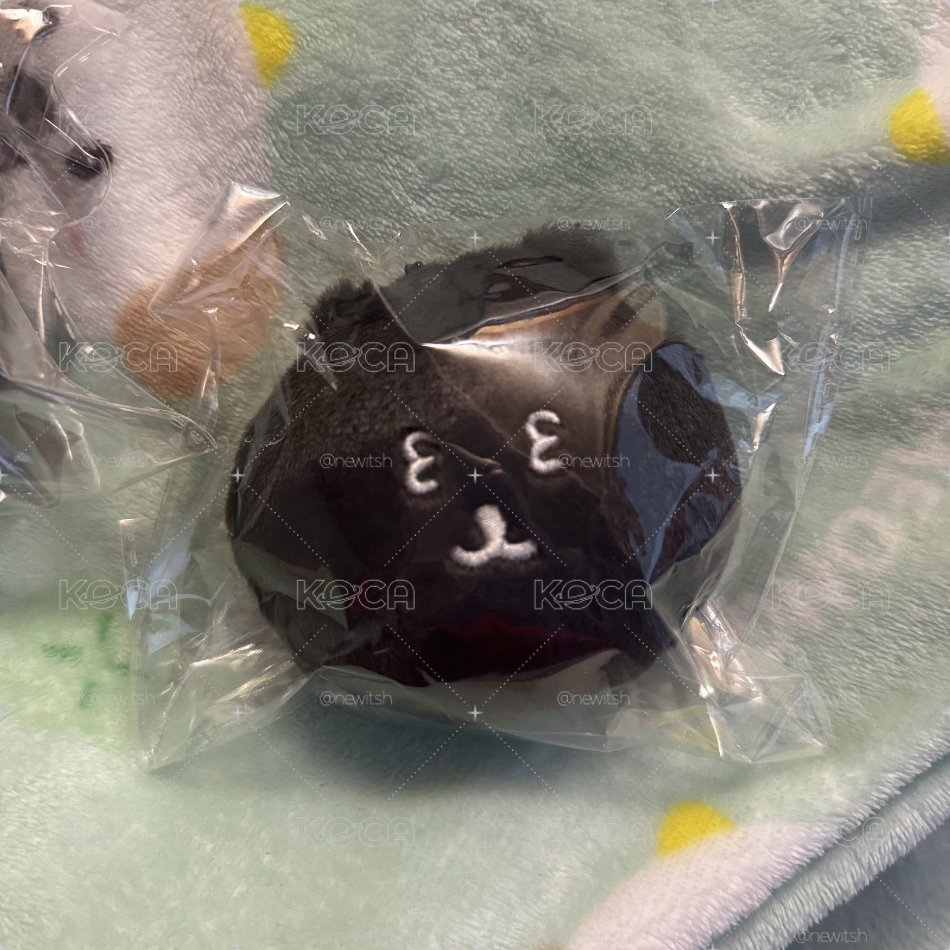 自嘲熊 黑色一番賞 33眼 大頭吊飾